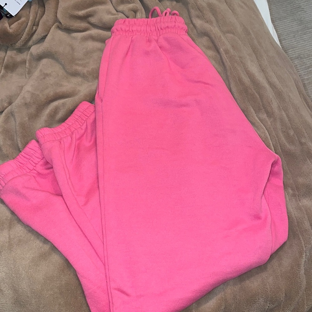 Zara pink sweatpants